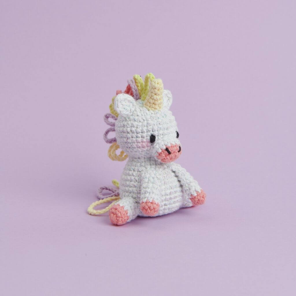 Rico Design Ricorumi Mini Easy Häkelset "Einhorn" bei bei bei bei Lieblingsgarn