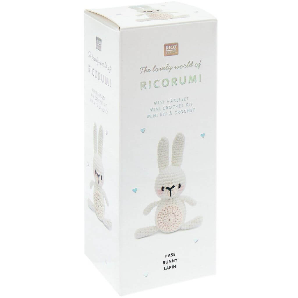 Rico Design Ricorumi Mini Easy Häkelset "Häschen" bei bei bei bei Lieblingsgarn