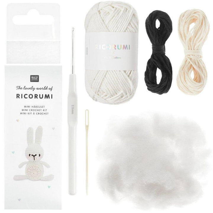 Rico Design Ricorumi Mini Easy Häkelset "Häschen" bei bei bei bei Lieblingsgarn