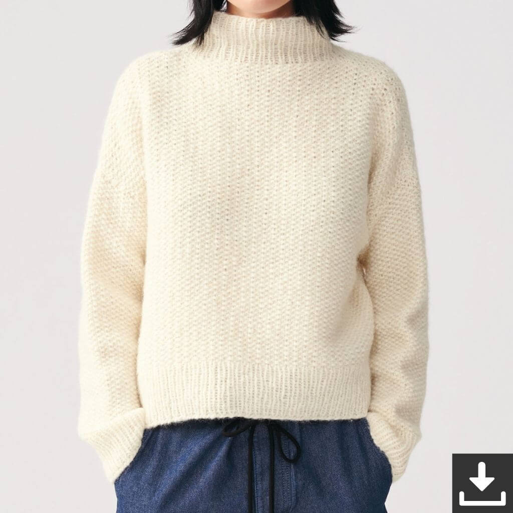 Rico Design Pattern Pullover im Perlmuster Strickanleitung - Rico Design (PDF) bei bei bei bei Lieblingsgarn