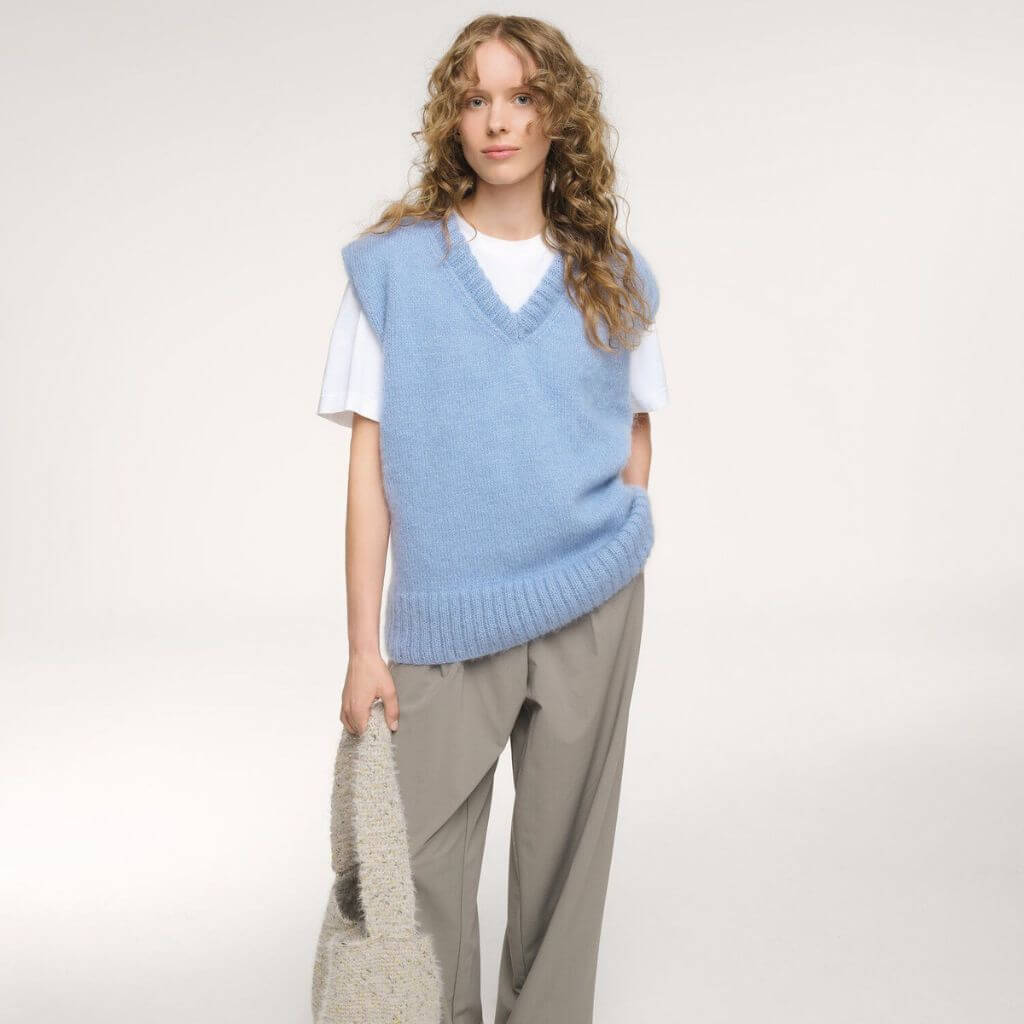 Rico Design Pattern Pullunder mit V-Ausschnitt Strickanletung - Rico Design (Heft) bei bei bei bei bei bei Lieblingsgarn