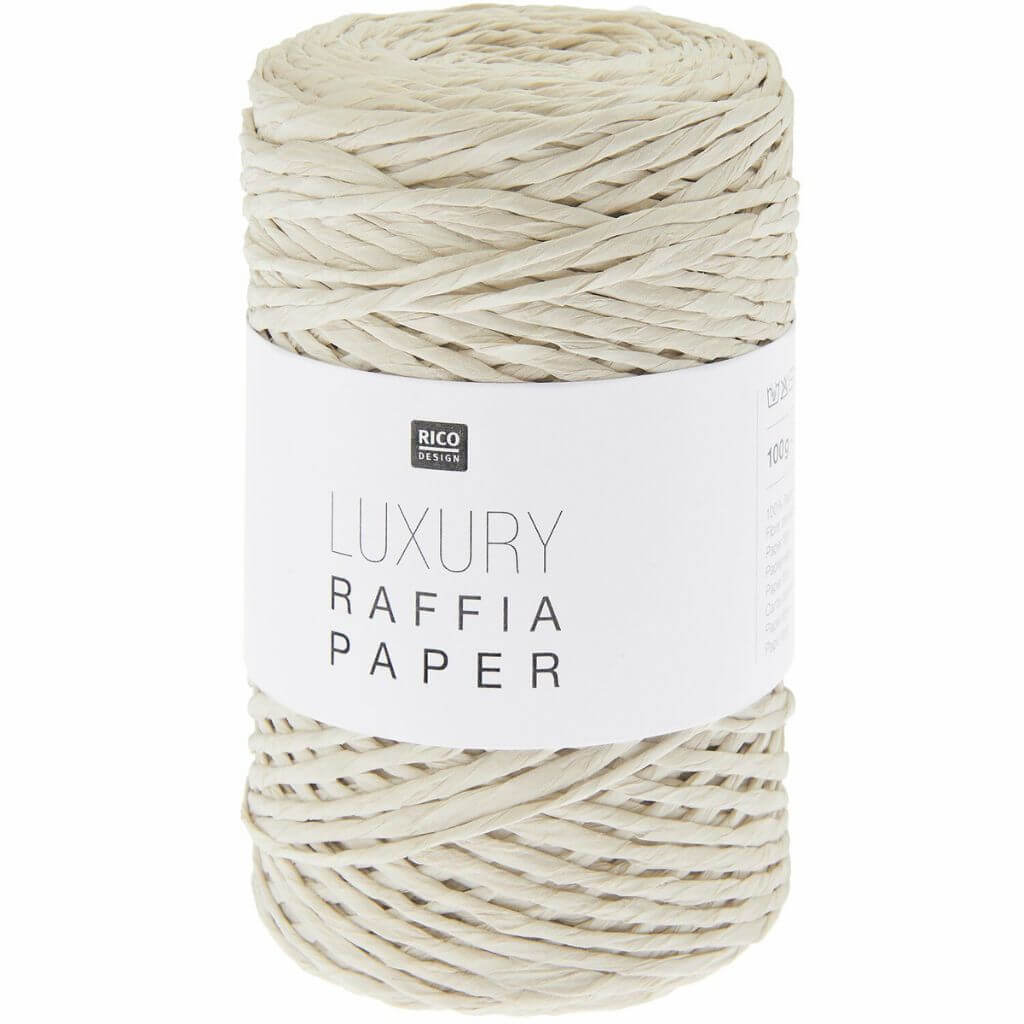 Rico Design Rico Design Luxury Raffia Paper 100g Lieblingsgarn