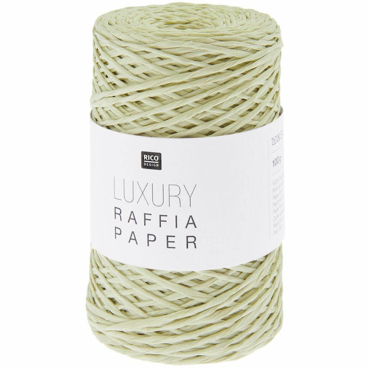 Rico Design 006 - mint Rico Design Luxury Raffia Paper 100g Lieblingsgarn