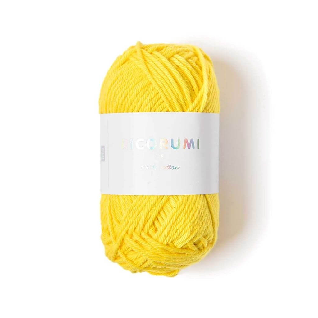 Rico Design Creative Ricorumi DK, Farbe 006 Gelb – Baumwolle bei Lieblingsgarn