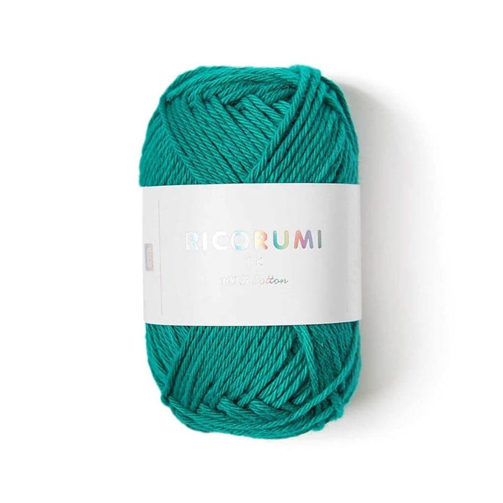 Rico Design Creative Ricorumi DK, Farbe 042 Smaragd – Baumwolle bei Lieblingsgarn
