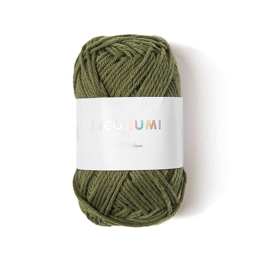 Rico Design Creative Ricorumi DK, Farbe 048 Oliv – Baumwolle bei Lieblingsgarn