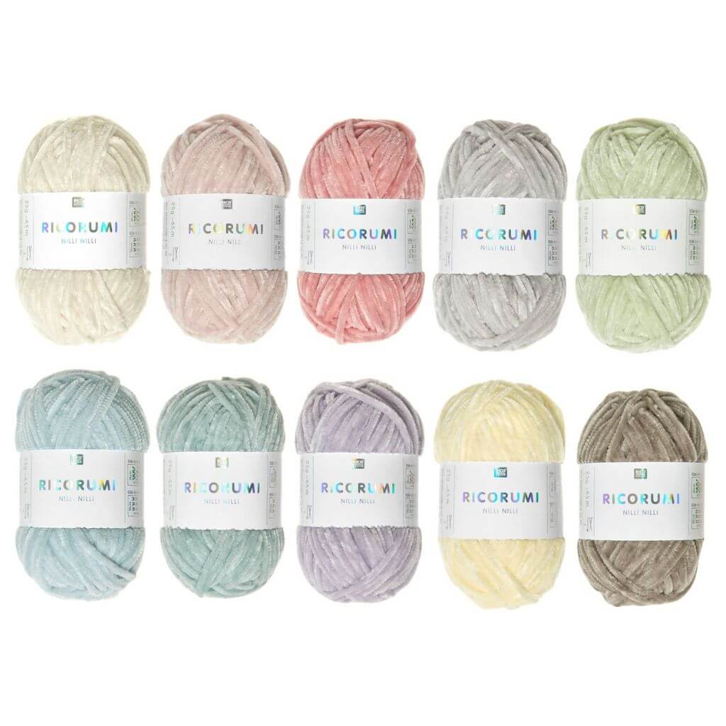 Rico Design Ricorumi Nilli Nilli 10 Farben Pastell bei bei bei bei Lieblingsgarn