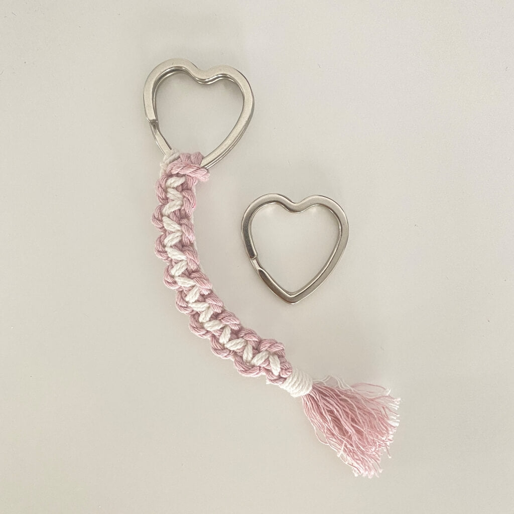 Rico Design Rico Schlüsselring Herz Silber 32x32mm bei bei bei bei Lieblingsgarn