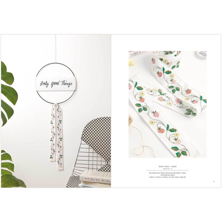 Rico Design Stickbuch Just Bees + Fruits + Flowers Nr. 181 bei bei bei bei Lieblingsgarn