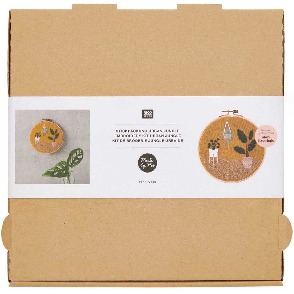 Rico Design Stickset Slow Evenings Urban Jungle bei bei bei bei Lieblingsgarn