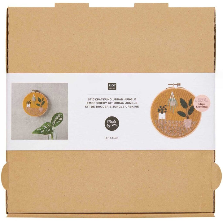 Rico Design Stickset Slow Evenings Urban Jungle bei bei bei bei Lieblingsgarn