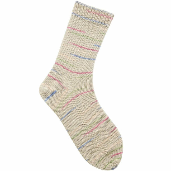Rico Design Superba Cashmeri Luxury Socks 4-fach, Farbe 041 colourful pastels – Kaschmir, Schurwolle und bei Lieblingsgarn