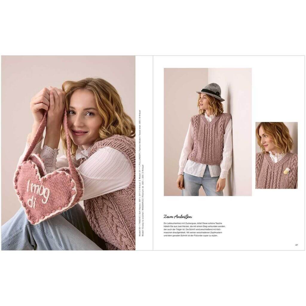 idee. Creativmarkt GmbH &amp; Co KG Rico Heft Trachten Special "I mog di" bei bei bei bei bei bei bei bei Lieblingsgarn