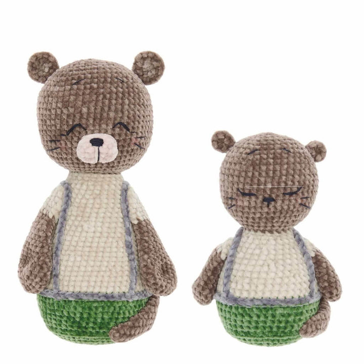 Rico Design Pattern Amigurumi Papa Otter &amp; Omar Häkelanleitung - Rico Design (Heft) bei bei bei bei Lieblingsgarn