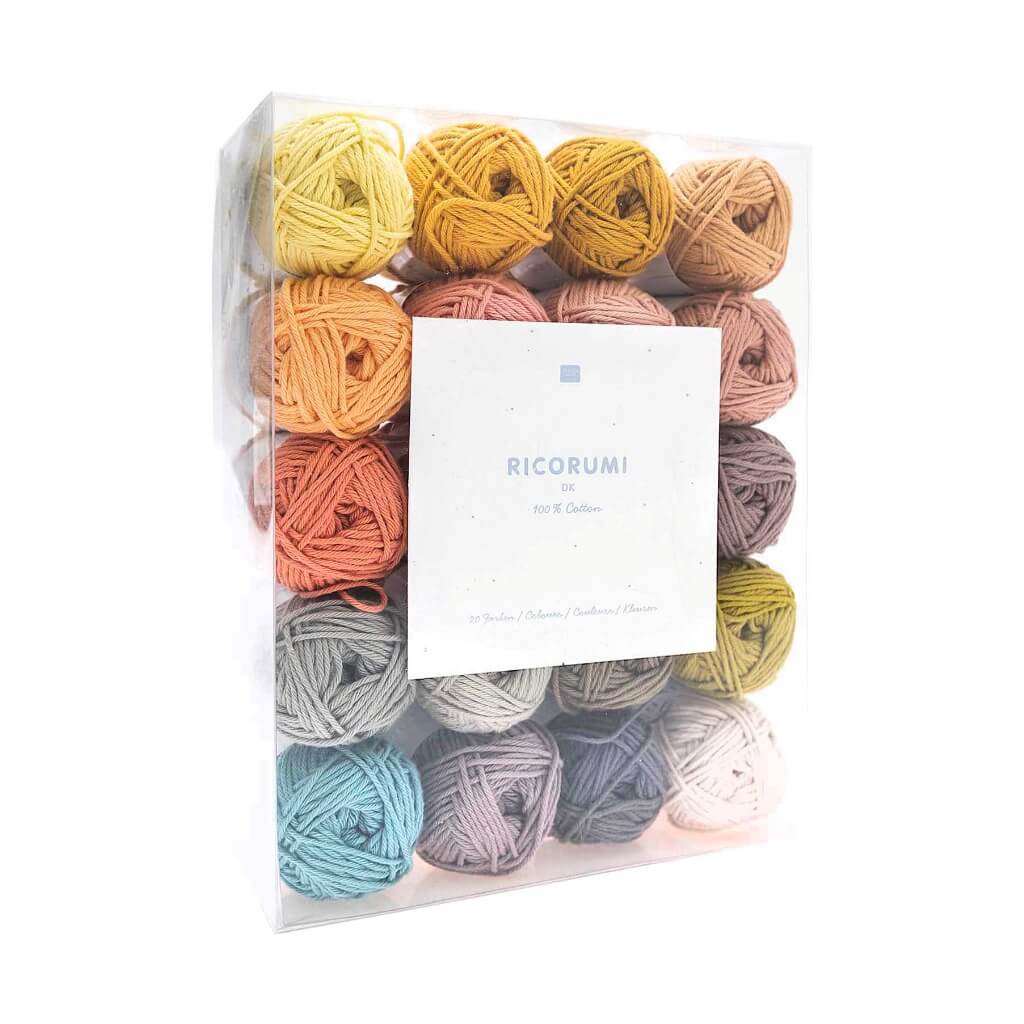 Rico Design Ricorumi Set Uni - 20 Farben Limited bei bei bei bei Lieblingsgarn