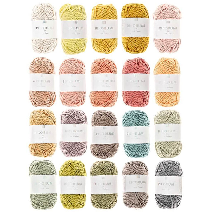 Rico Design Ricorumi Set Uni - 20 Farben Limited bei bei bei bei Lieblingsgarn