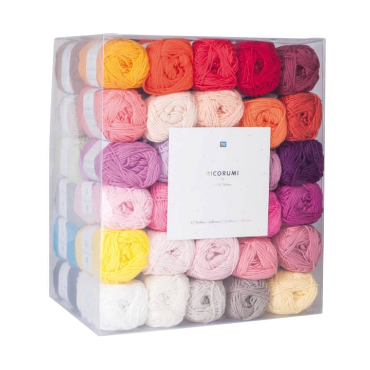 Rico Design Ricorumi Set Uni - 60 Farben bei bei bei bei Lieblingsgarn