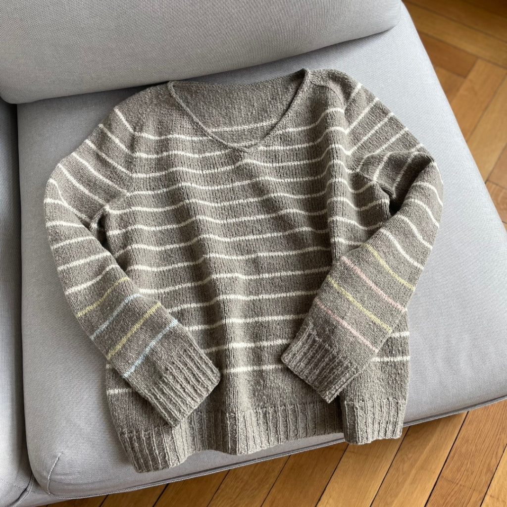 Strickauszeit Ringa Pullover Strickanleitung - Strickauszeit (PDF) bei bei bei bei Lieblingsgarn