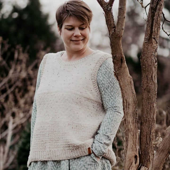 Inga Mallwitz Pullunder Rys Slipover Strickanleitung - Appelbanne Design (PDF) bei bei bei bei Lieblingsgarn