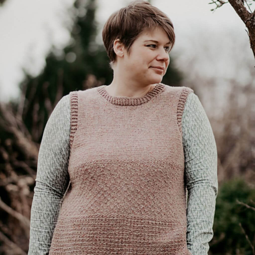 Inga Mallwitz Pullunder Rys Slipover Strickanleitung - Appelbanne Design (PDF) bei bei bei bei Lieblingsgarn
