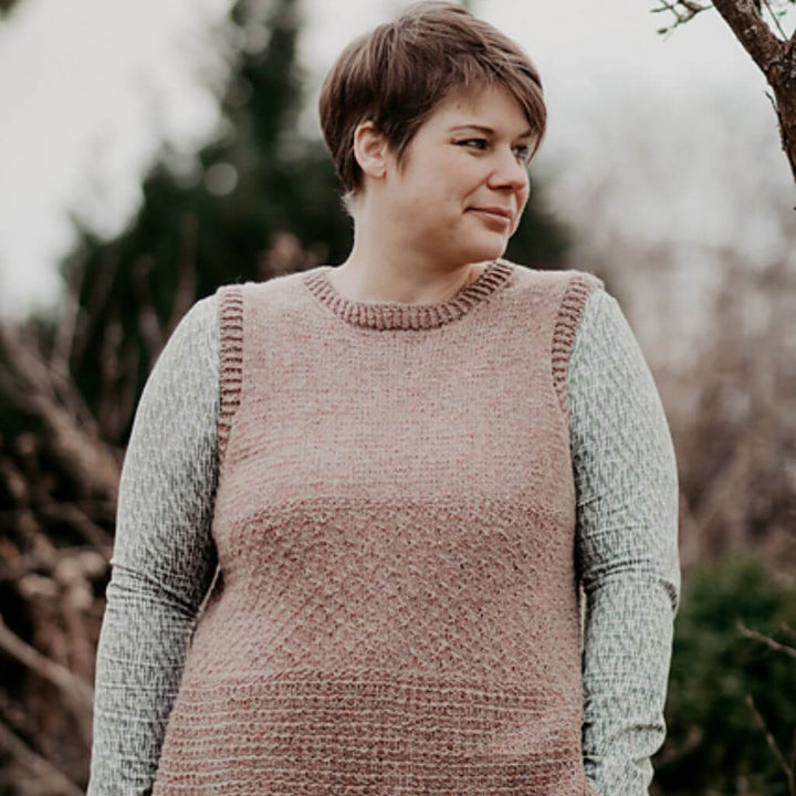 Inga Mallwitz Pullunder Rys Slipover Strickanleitung - Appelbanne Design (PDF) bei bei bei bei Lieblingsgarn