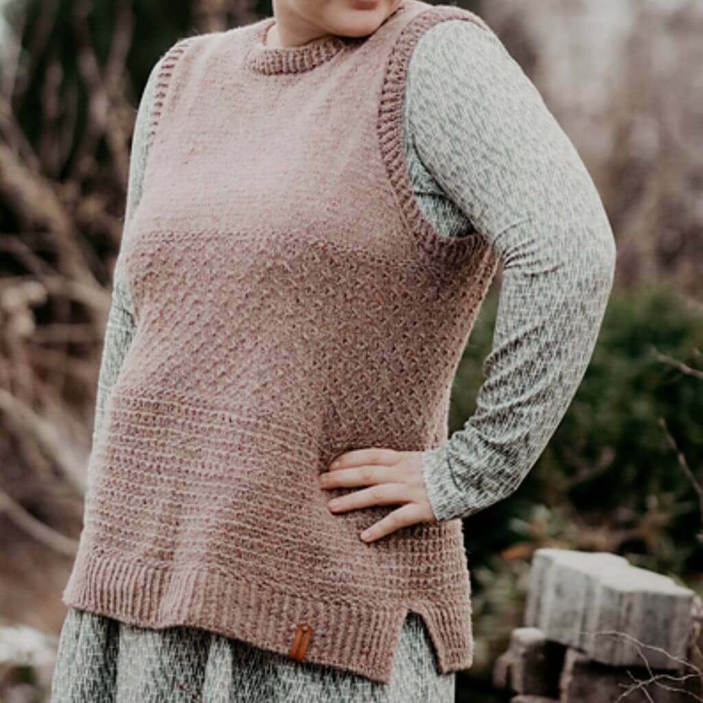 Inga Mallwitz Pullunder Rys Slipover Strickanleitung - Appelbanne Design (PDF) bei bei bei bei Lieblingsgarn
