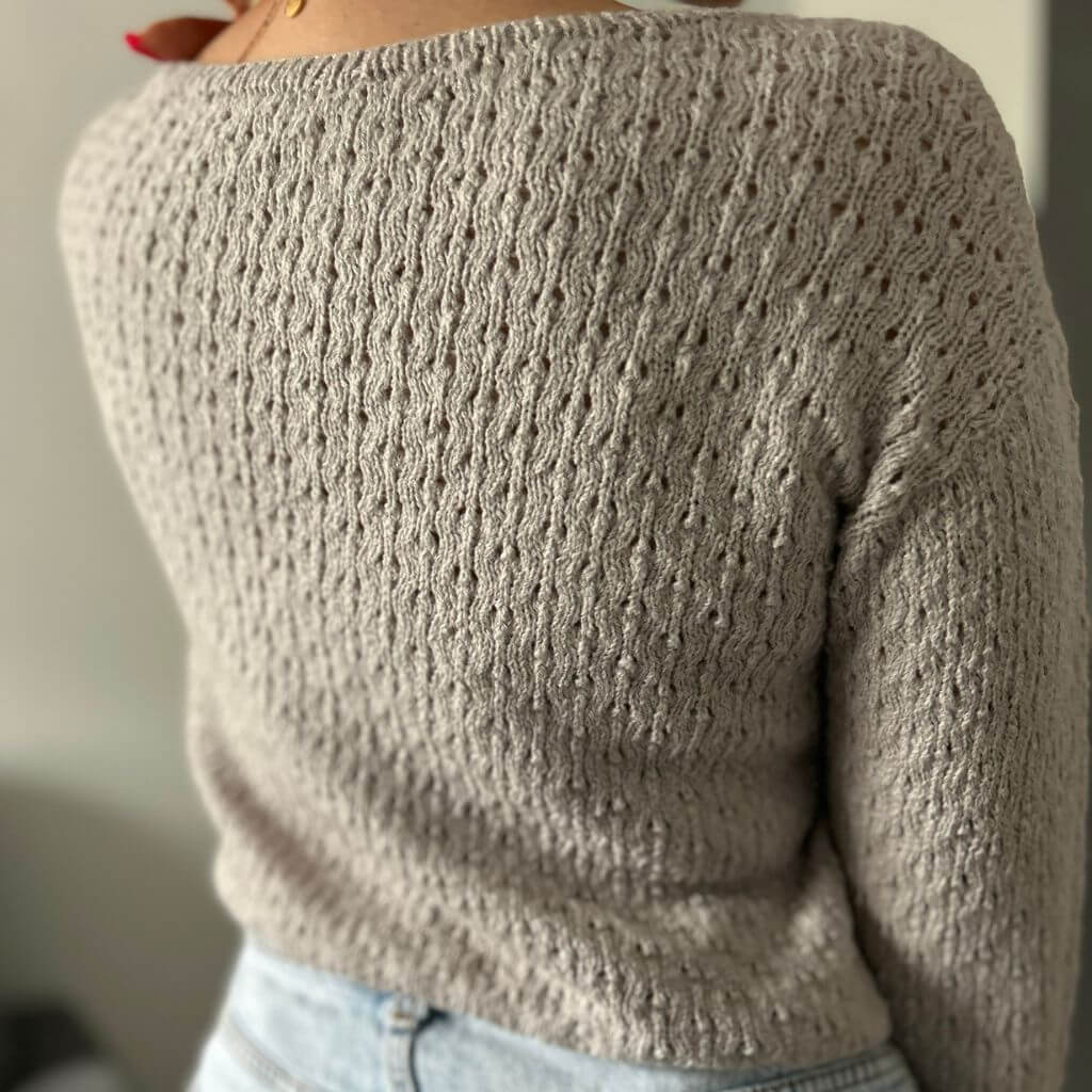 Rita Koch Cashmere Lace Bluse mit Lochmuster Strickanleitung - Rita Koch (PDF) bei bei bei bei Lieblingsgarn
