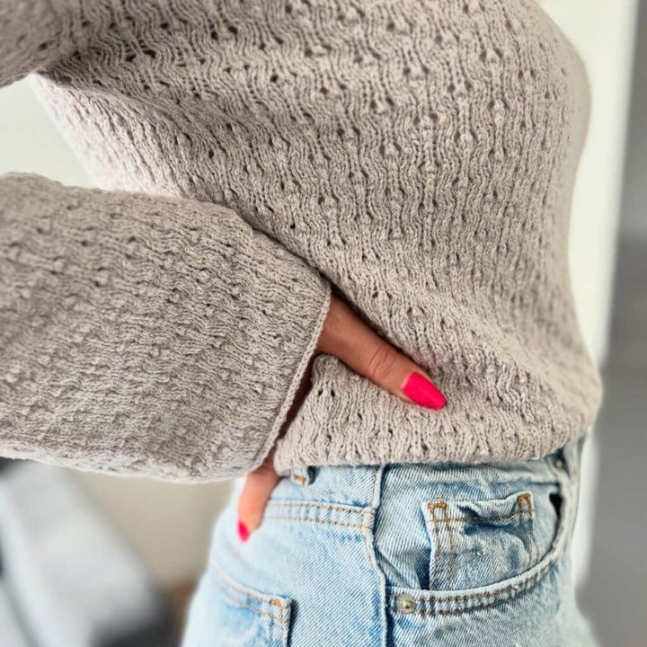 Rita Koch Cashmere Lace Bluse mit Lochmuster Strickanleitung - Rita Koch (PDF) bei bei bei bei Lieblingsgarn