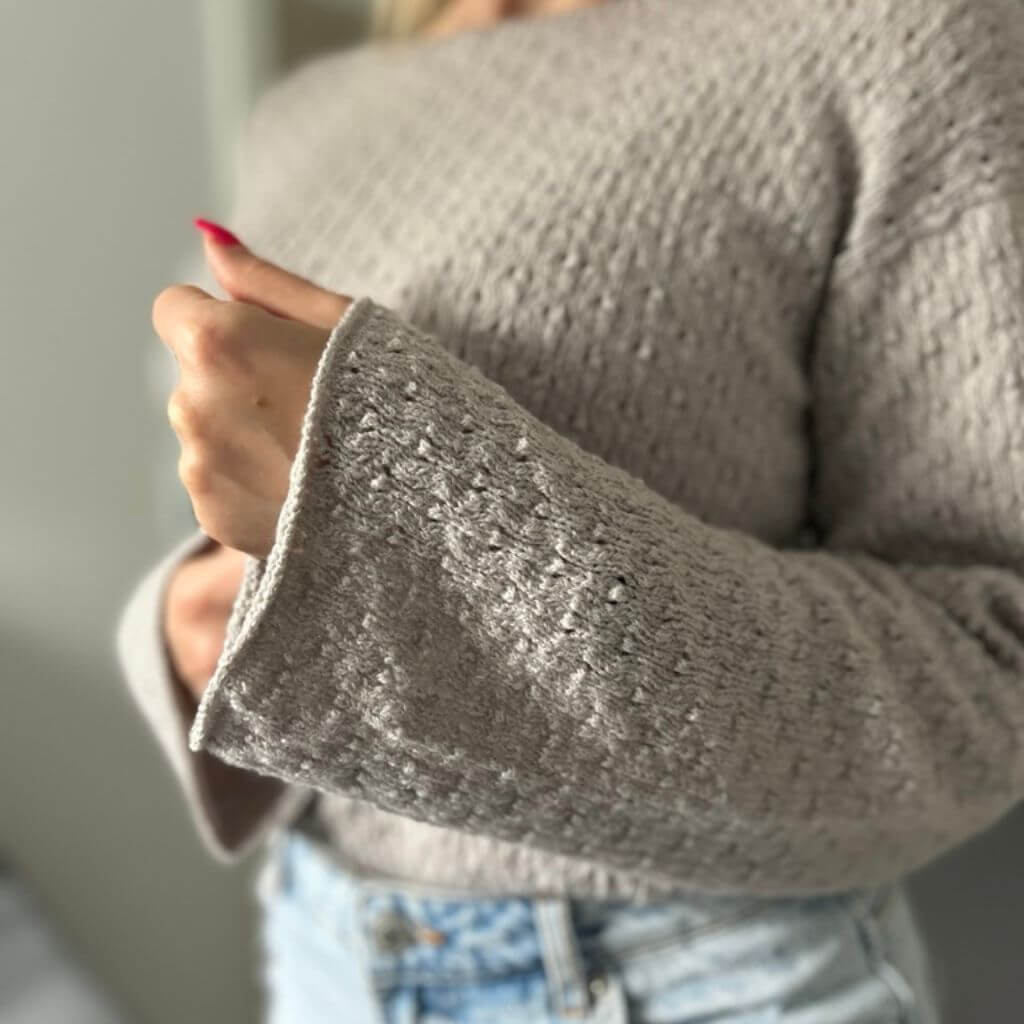Rita Koch Cashmere Lace Bluse mit Lochmuster Strickanleitung - Rita Koch (PDF) bei bei bei bei Lieblingsgarn