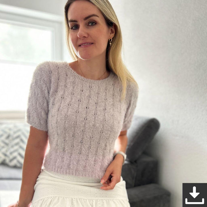 Rita Koch Shirt Fortune Tee Strickanleitung - Rita Koch (PDF) bei bei bei bei bei bei bei bei Lieblingsgarn