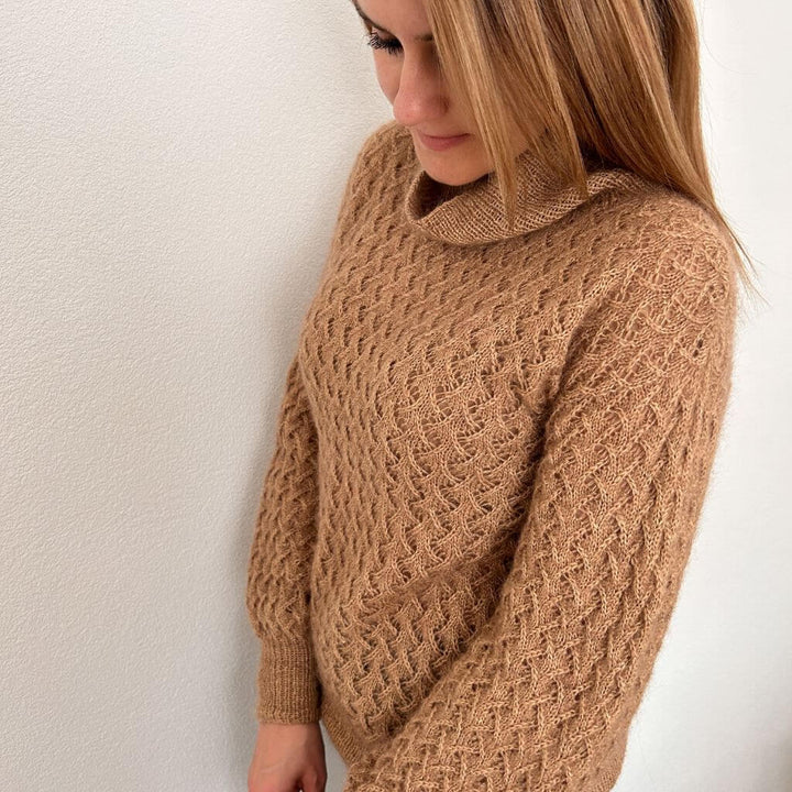 Rita Koch Josephine Sweater Pullover mit Rollkragen Strickanleitung - Rita Koch (PDF) bei bei bei bei Lieblingsgarn