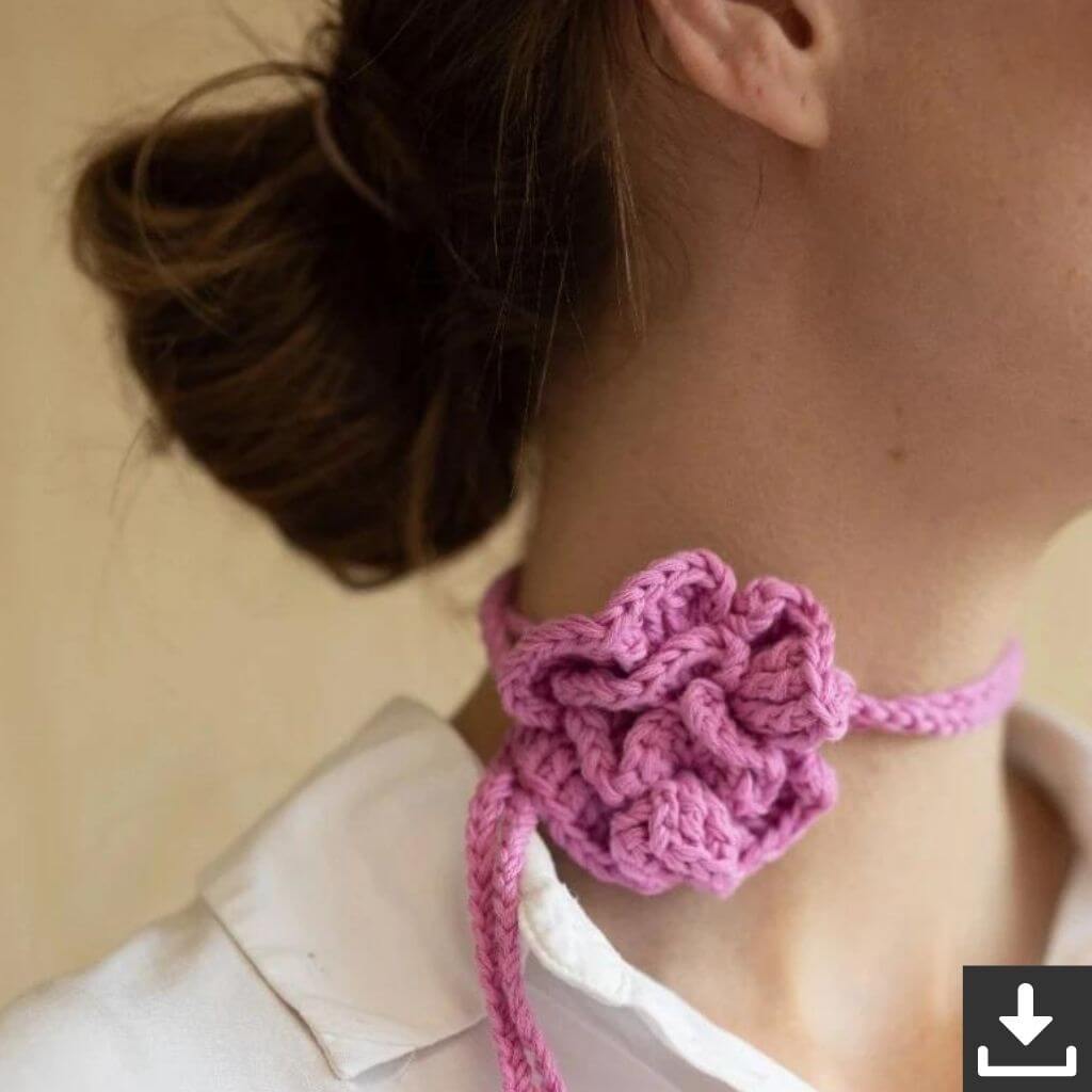 Sandnes Garn Pattern Rose Häkelanleitung - Sandnes Garn (PDF) bei bei bei bei Lieblingsgarn