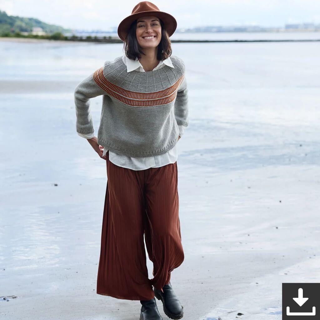 Rosy Green Wool Pullover Precious Memory Strickanleitung - Rosy Green Wool (PDF) bei bei bei bei Lieblingsgarn