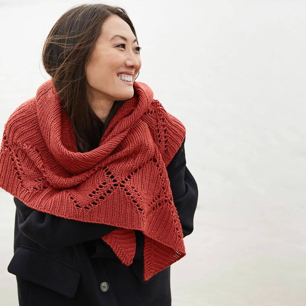 Rosy Green Wool Tuch Ating Strickanleitung - Rosy Green Wool (PDF) bei bei bei bei Lieblingsgarn