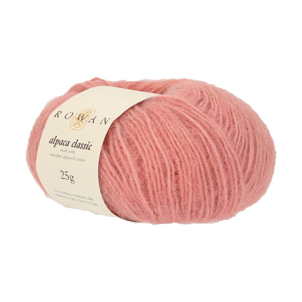 Rowan Alpaca Classic, Farbe 128 salmon – Alpaka und Baumwolle bei Lieblingsgarn