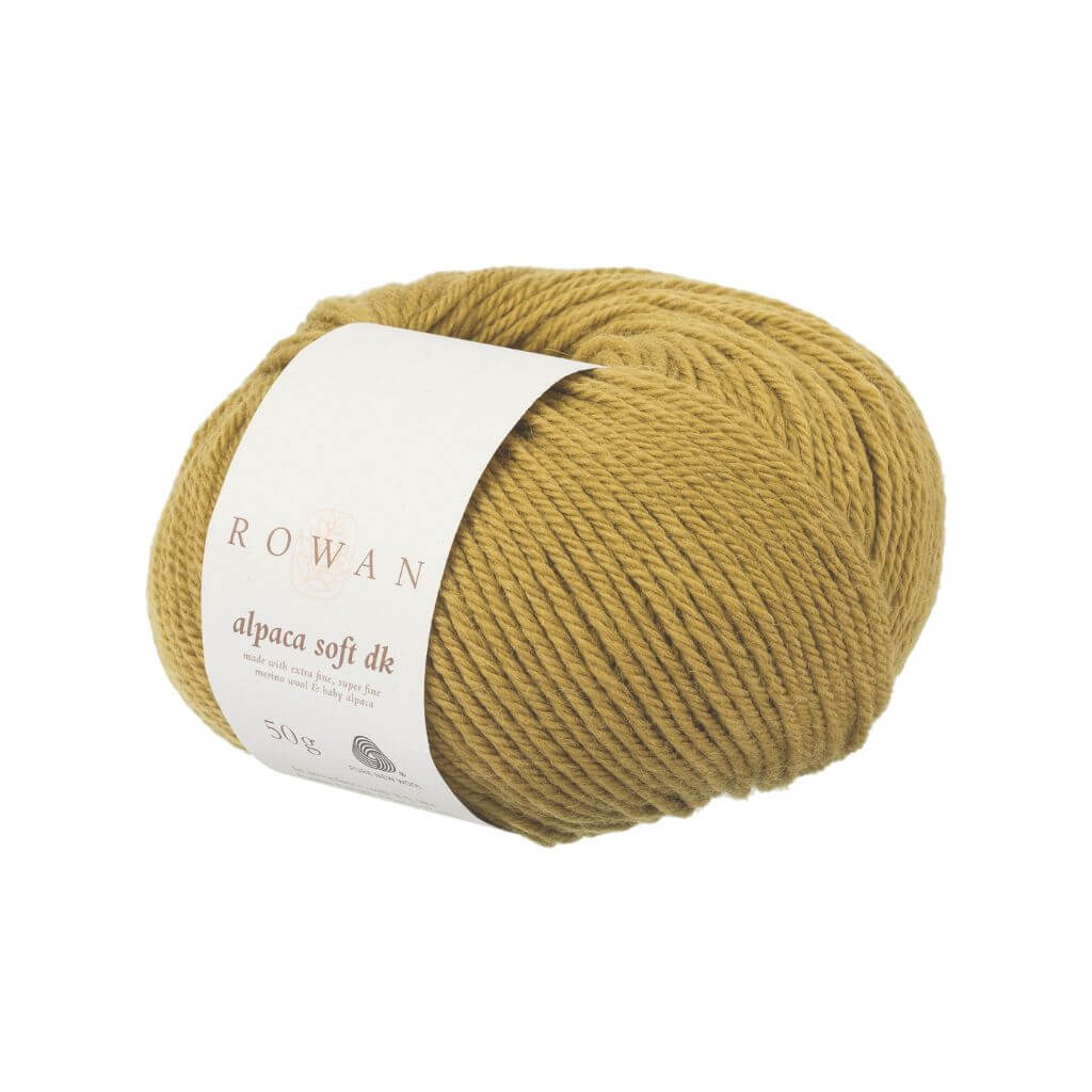 Rowan Alpaca Soft DK, Farbe 220 gold – Alpaka und Merino bei Lieblingsgarn