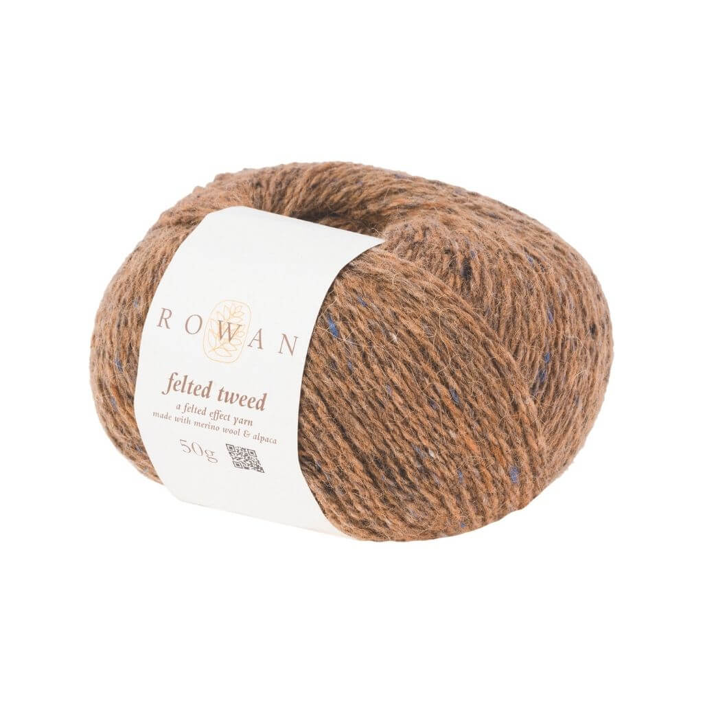 Rowan Felted Tweed, Farbe 175 cinnamon – Alpaka, Schurwolle und Viskose bei Lieblingsgarn