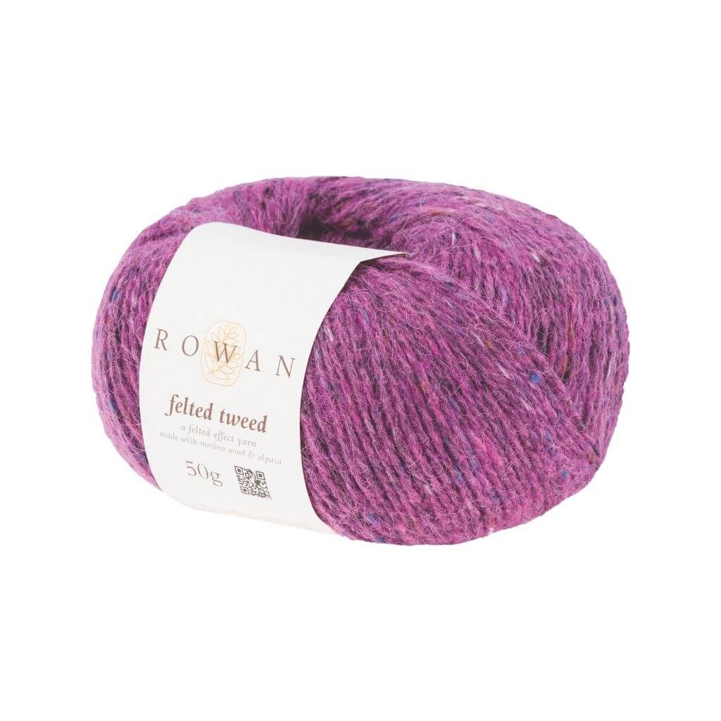 Rowan Felted Tweed, Farbe 183 peony – Alpaka, Schurwolle und Viskose bei Lieblingsgarn