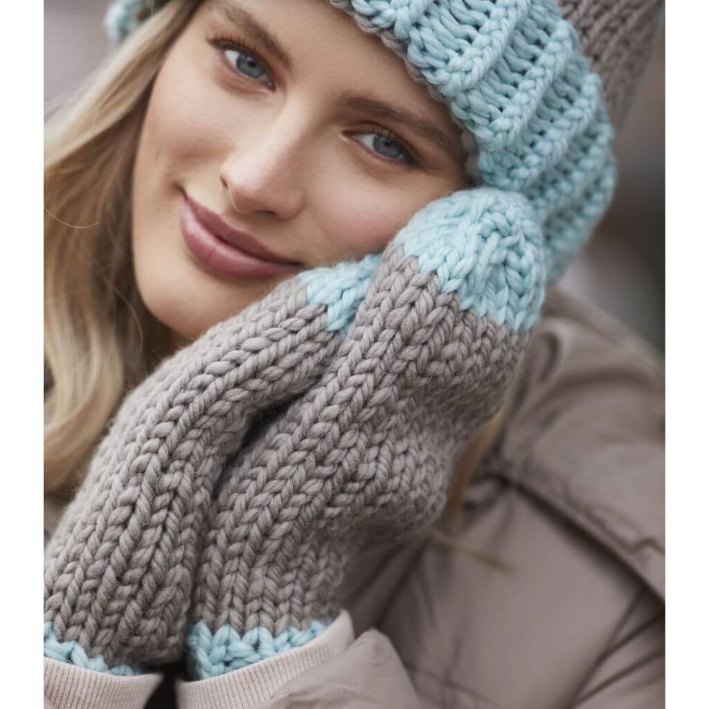 Rowan Pattern Gestreifte Fäustlinge Strickanleitung - Rowan (Heft) bei bei bei bei bei bei bei Lieblingsgarn