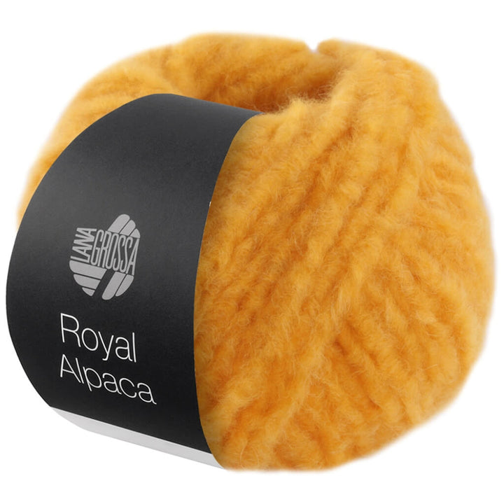 Lana Grossa Royal Alpaca, Farbe 3 Gelb – Alpaka und Synthetik bei Lieblingsgarn