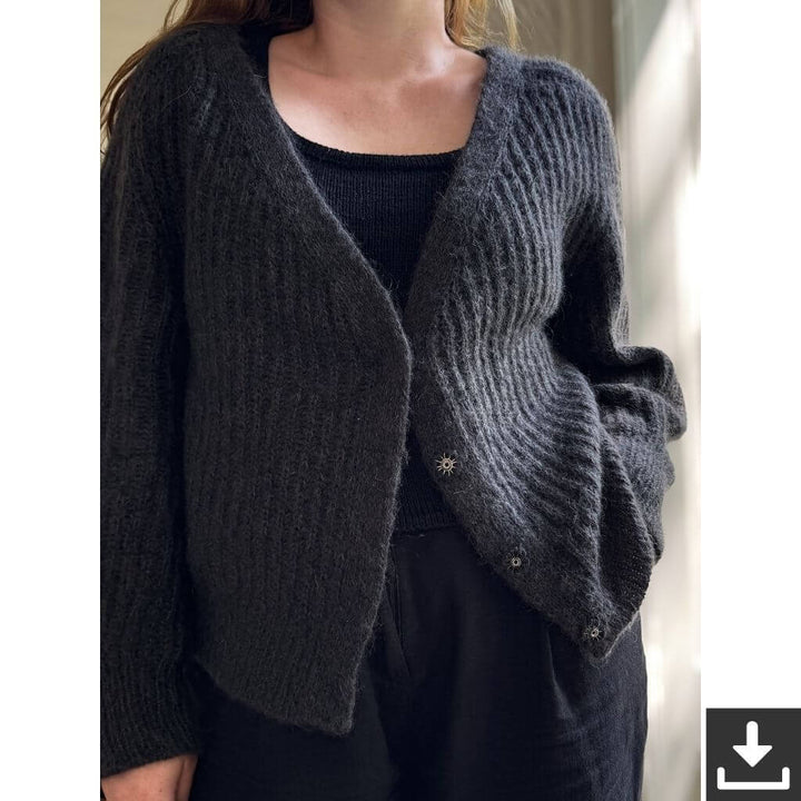 Rust Knitwear Pattern Brioche Bliss Jacke Strickanleitung - Rist Knitwear (PDF) bei bei bei bei Lieblingsgarn