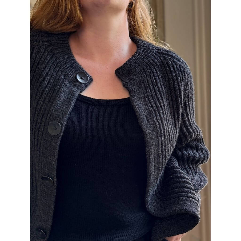 Rust Knitwear Pattern Brioche Bliss Jacke Strickanleitung - Rist Knitwear (PDF) bei bei bei bei Lieblingsgarn