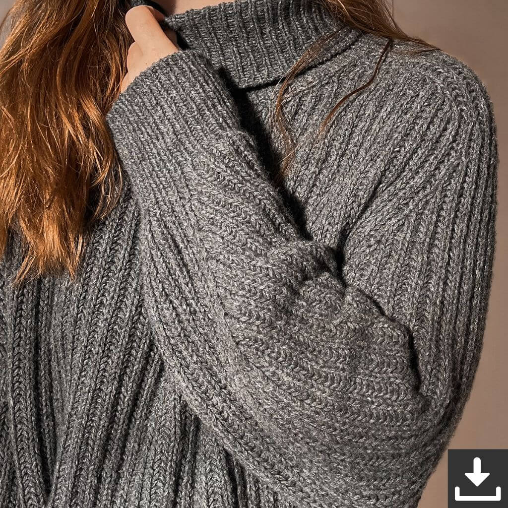 Rust Knitwear Brioche Bliss Sweater Strickanleitung - Rust Knitwear (PDF) bei bei bei bei Lieblingsgarn
