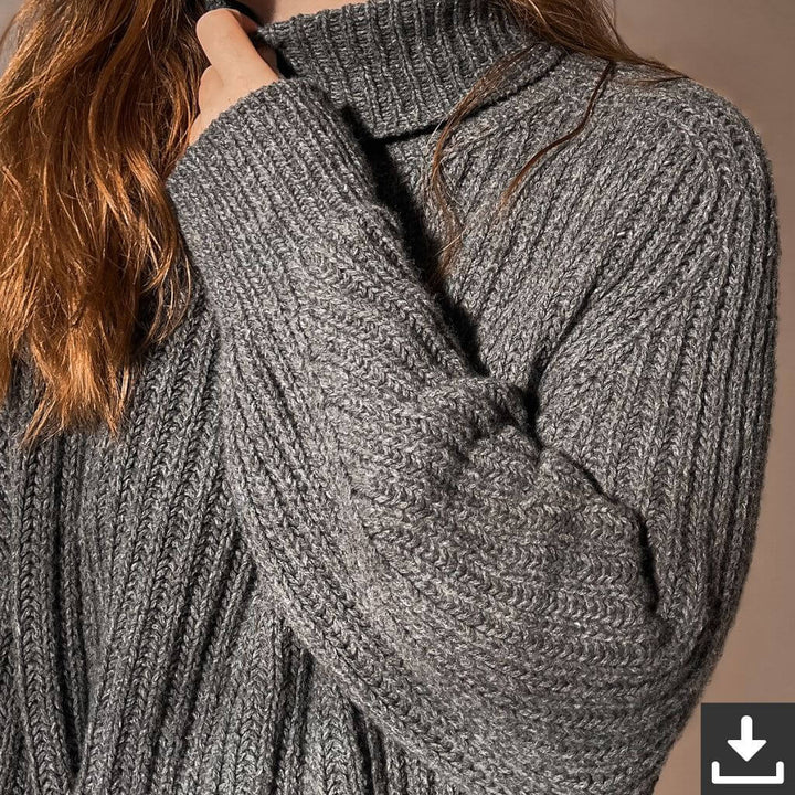Rust Knitwear Brioche Bliss Sweater Strickanleitung - Rust Knitwear (PDF) bei bei bei bei Lieblingsgarn