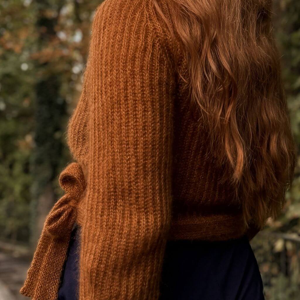 Rust Knitwear Brioche Bliss Wrap Cardigan Strickanleitung - Rust Knitwear (PDF) bei bei bei bei Lieblingsgarn