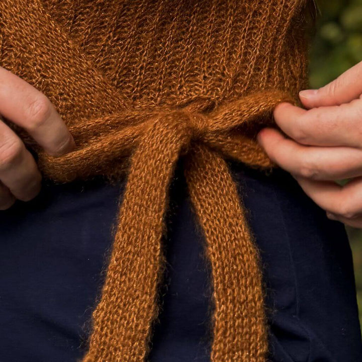 Rust Knitwear Brioche Bliss Wrap Cardigan Strickanleitung - Rust Knitwear (PDF) bei bei bei bei Lieblingsgarn