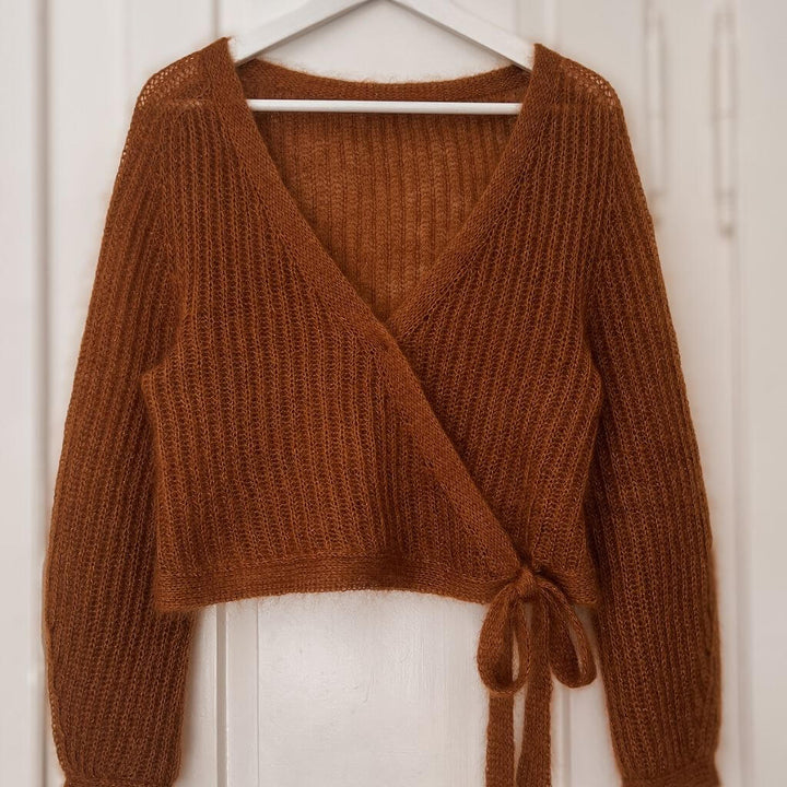 Rust Knitwear Brioche Bliss Wrap Cardigan Strickanleitung - Rust Knitwear (PDF) bei bei bei bei Lieblingsgarn
