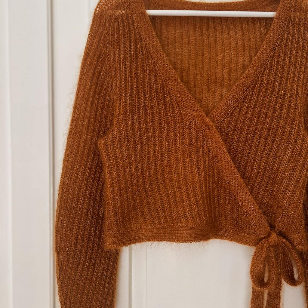 Rust Knitwear Brioche Bliss Wrap Cardigan Strickanleitung - Rust Knitwear (PDF) bei bei bei bei Lieblingsgarn