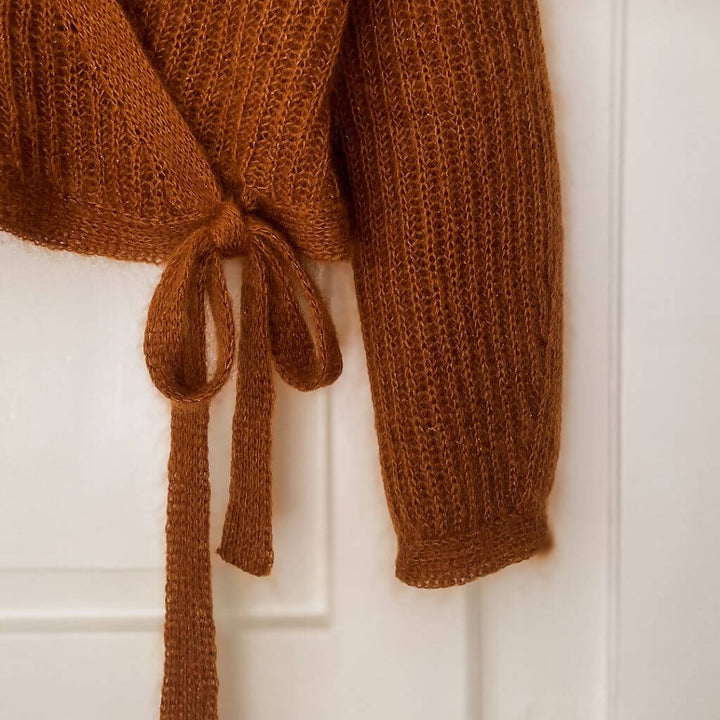 Rust Knitwear Brioche Bliss Wrap Cardigan Strickanleitung - Rust Knitwear (PDF) bei bei bei bei Lieblingsgarn