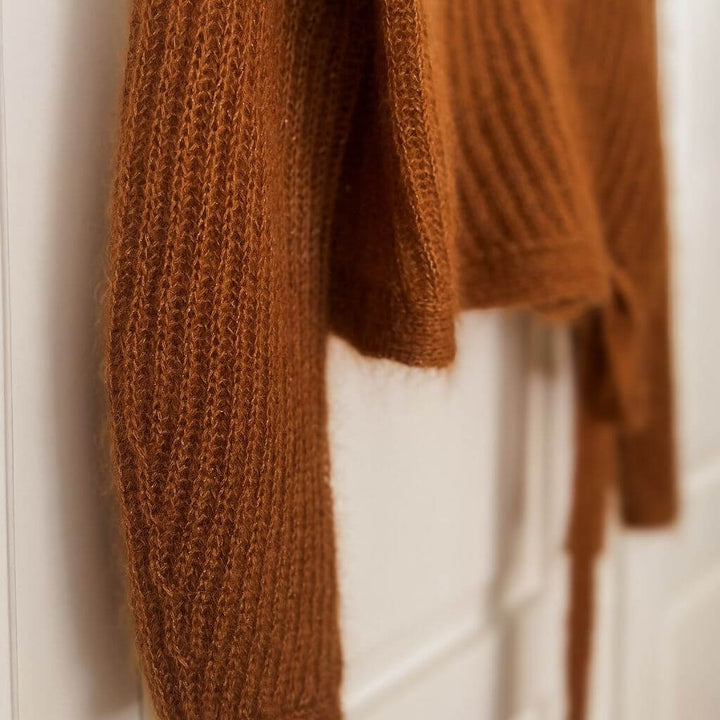 Rust Knitwear Brioche Bliss Wrap Cardigan Strickanleitung - Rust Knitwear (PDF) bei bei bei bei Lieblingsgarn
